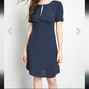 Modcloth The Keyhole Story A-line Dress Sz 14